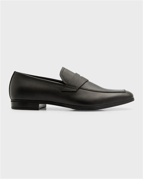 prada saffiano leather sandals|prada saffiano leather penny loafer.